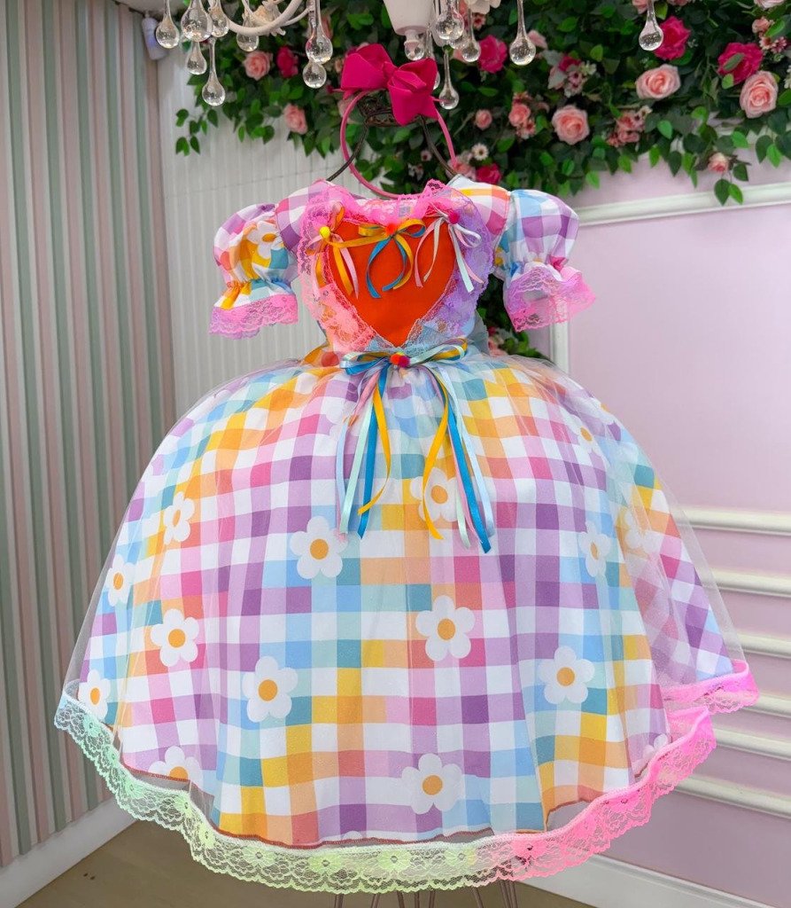 Vestido Junino Marie São João Encantado