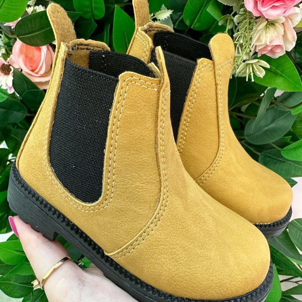 Bota Nilqi Masculina Mostarda