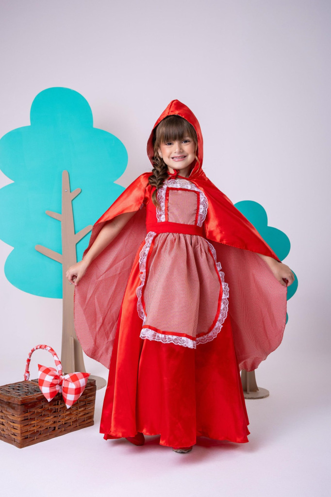 Fantasia Princesa Belli Chapeuzinho Vermelho